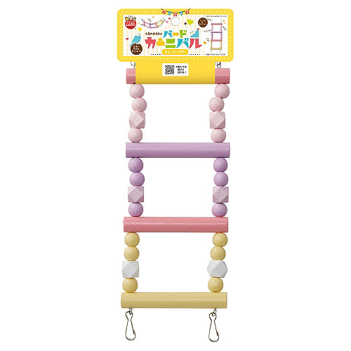 สะพานไม้สีพาสเทล มารุคัง Marukan Bird Carnival Candy Ladder (P00051)