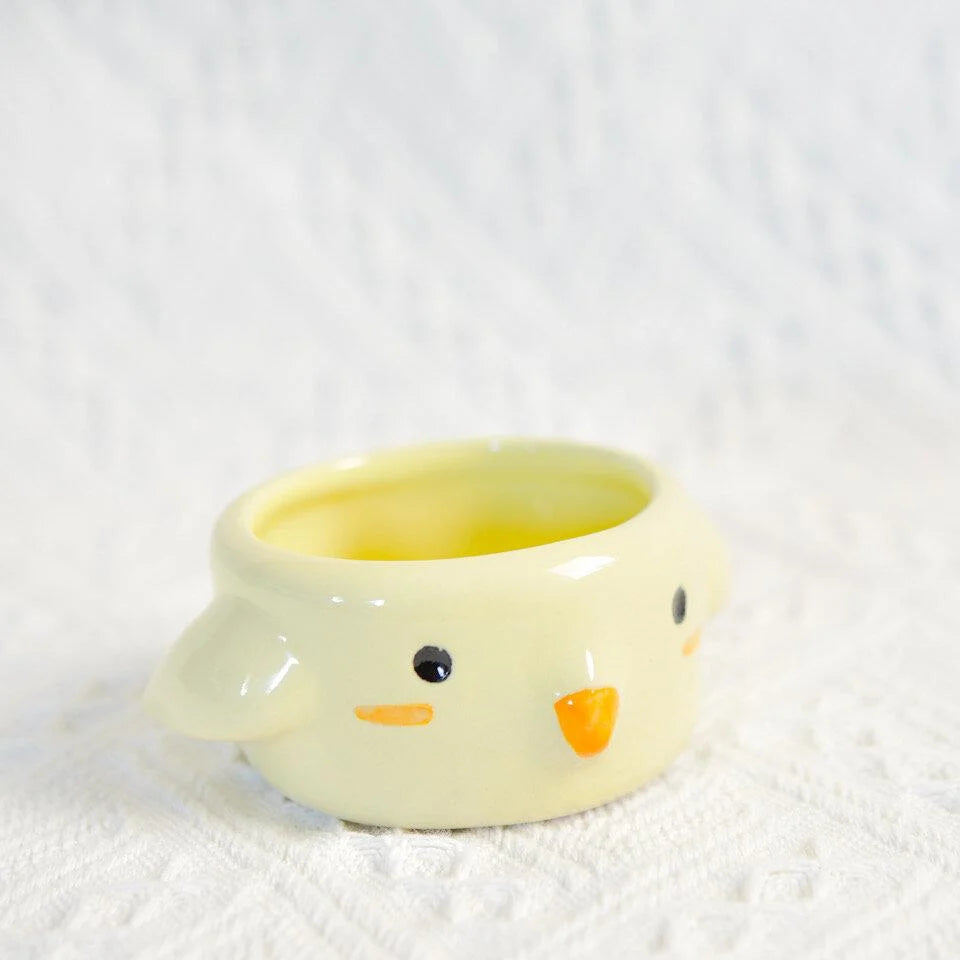 Mameru Ceramic Bird Feeder ถ้วยนกเซรามิคตรามาเมรุ