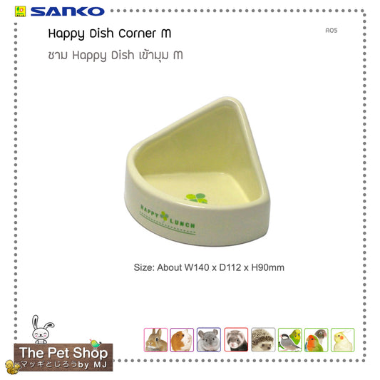 Happy Dish Corner Size M (A05)