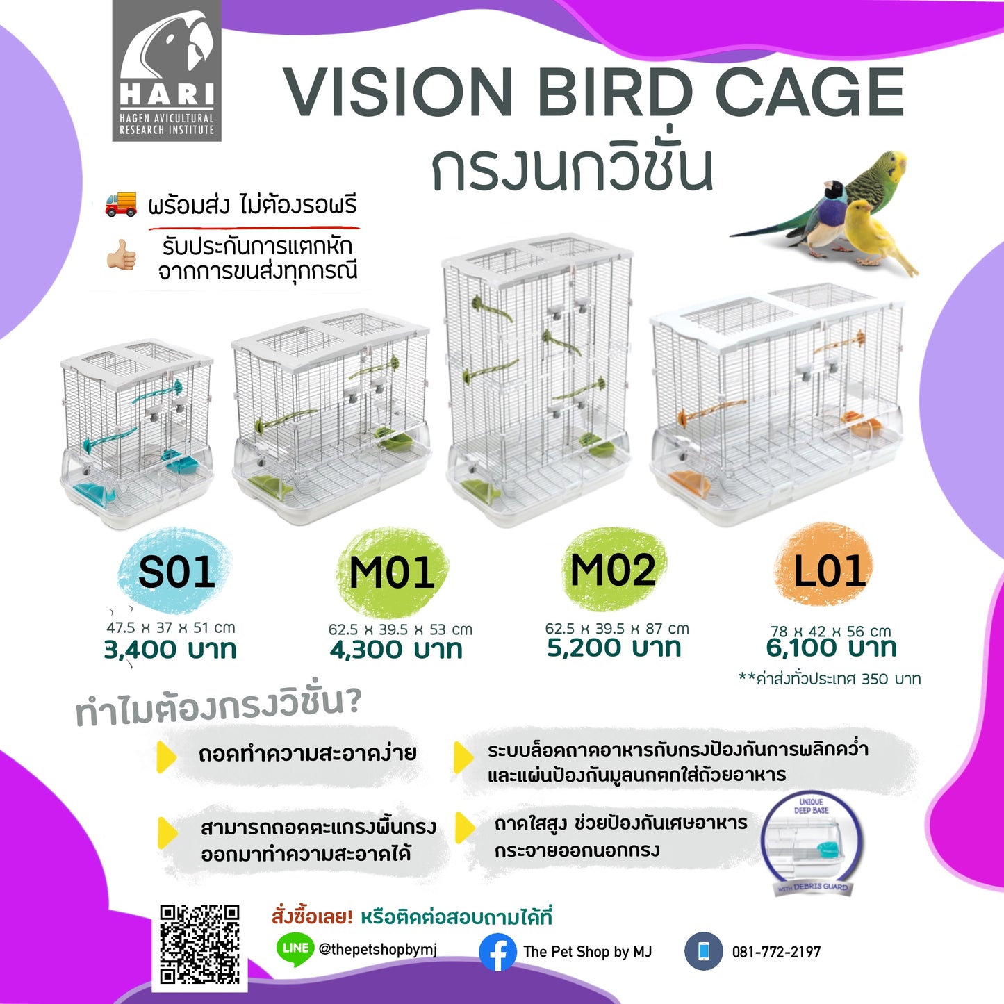 Vision Cage กรงนกวิชั่น